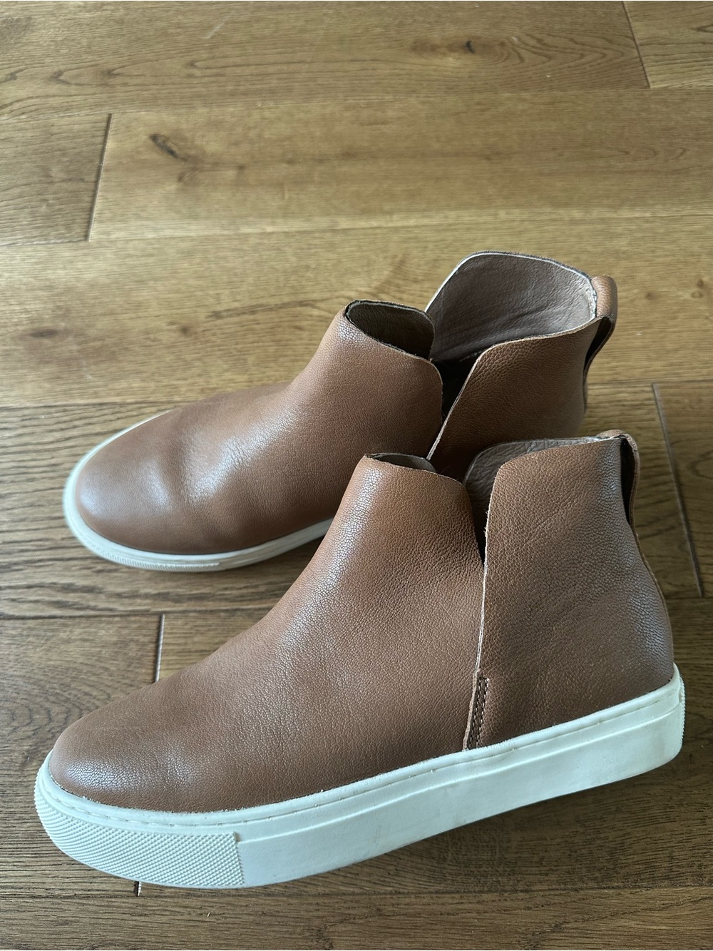 Birdies Falcon Booties Brown Leather Shoes Sz 7
